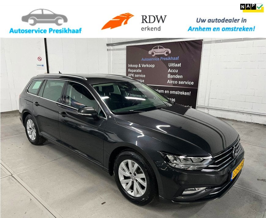 Volkswagen Passat Variant 1.5 TSI Comfort Business Automaat, Auto's, Volkswagen, 730 kg, 4 cilinders, 150 pk, Origineel Nederlands