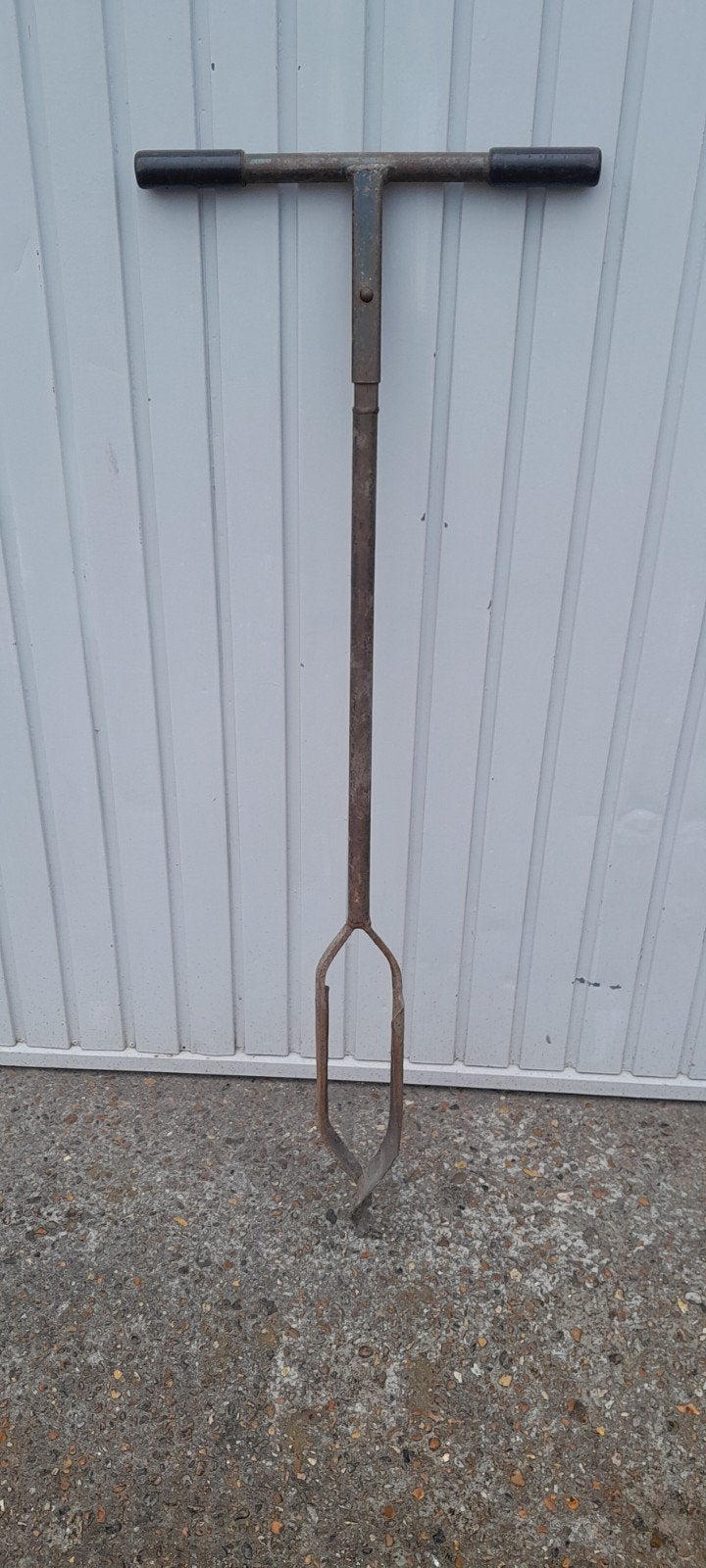 Grondboor DeWit de wit palenboor, Ophalen, Grondboor