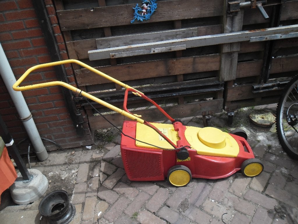 grasmaaier wolf garten ruilen opknapper grasmaaier, Ophalen, Cirkelmaaier, Gebruikt, Elektrische grasmaaier