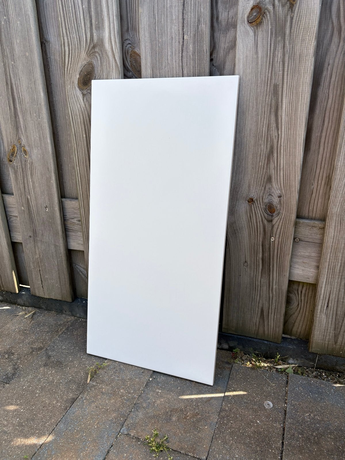 Witte keramische tegel (mat)- Nieuwstaat, Ophalen, 60 cm of meer, Nieuw, Minder dan 5 m²