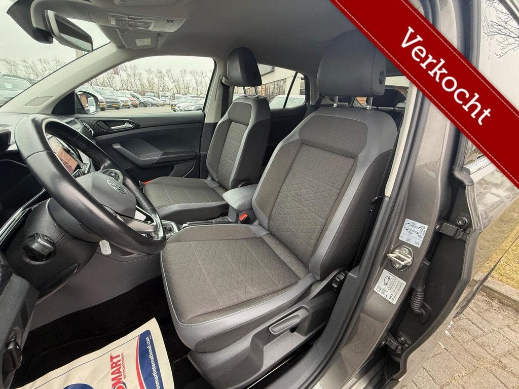 Volkswagen T-Cross 1.0 TSI Style Business R DSG DIGIDASH,CLI, Auto's, T-Cross, Gebruikt, Met garantie (alle), Leder en Stof