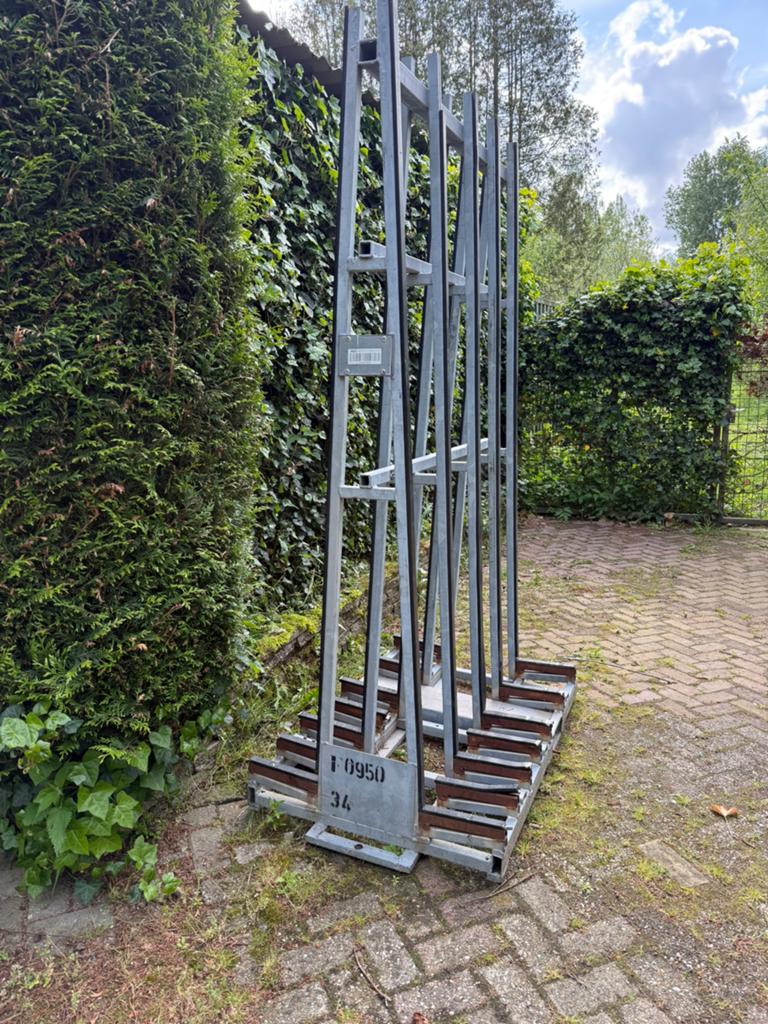 Glasbok/glasrek verzinkt, Ophalen, Gebruikt, 80 tot 120 cm, Overige typen