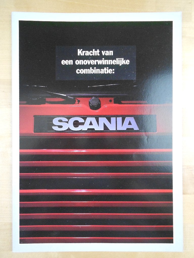 Scania 143 113 93 Introductie Brochure 1987 – G-P-R-Torpedo, Ophalen of Verzenden, Zo goed als nieuw, Overige merken, Scania