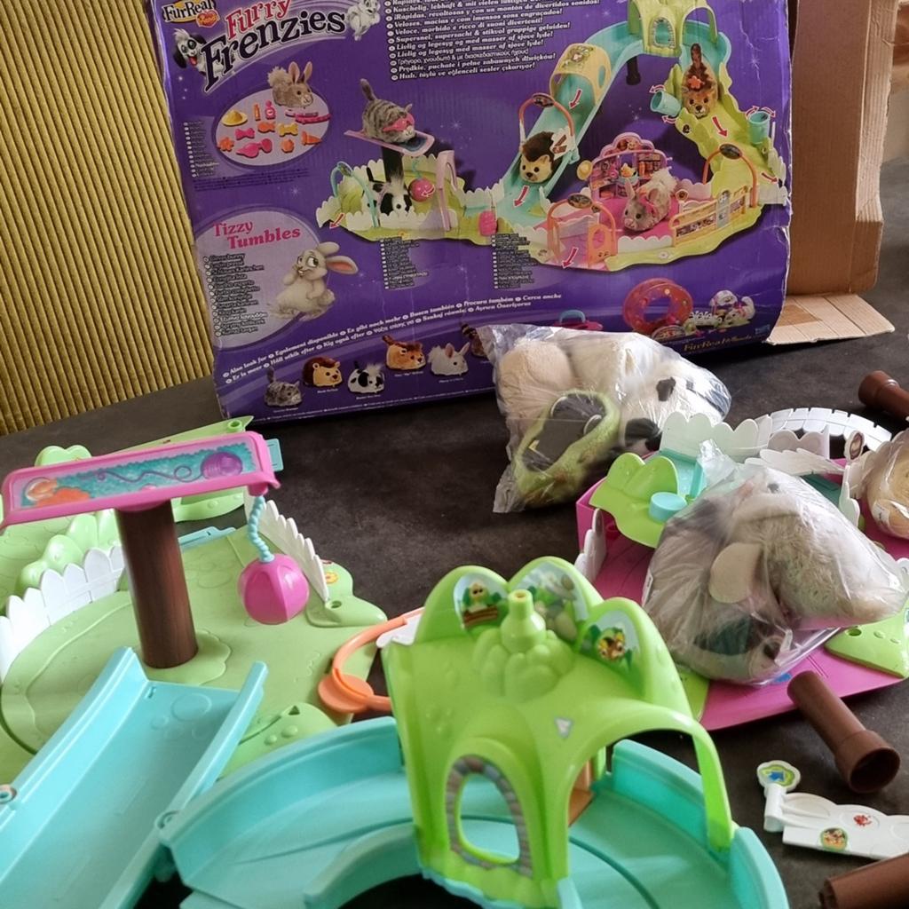 Furreal frenzies racebaan met leule afleiding hamsters, Ophalen of Verzenden