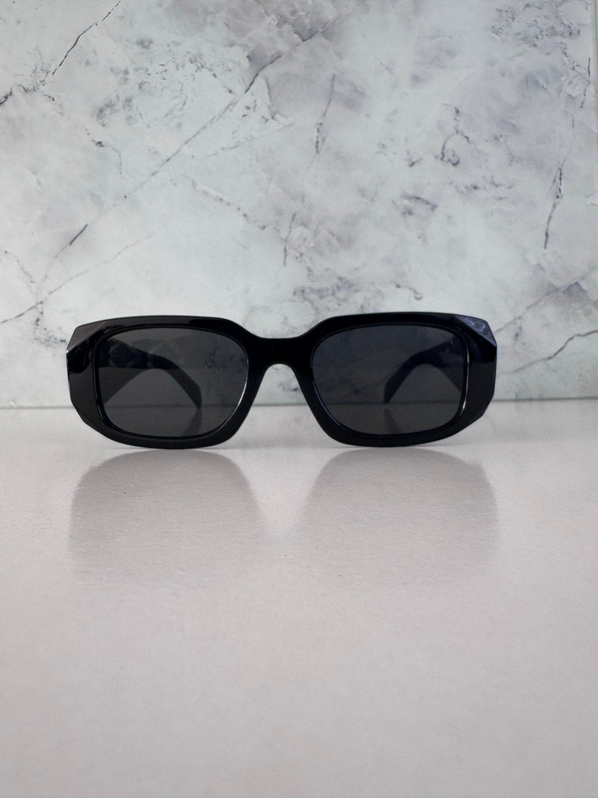 Prada Retro Zonnebril Zwart, Zonnebril, Prada, Zwart, Nieuw