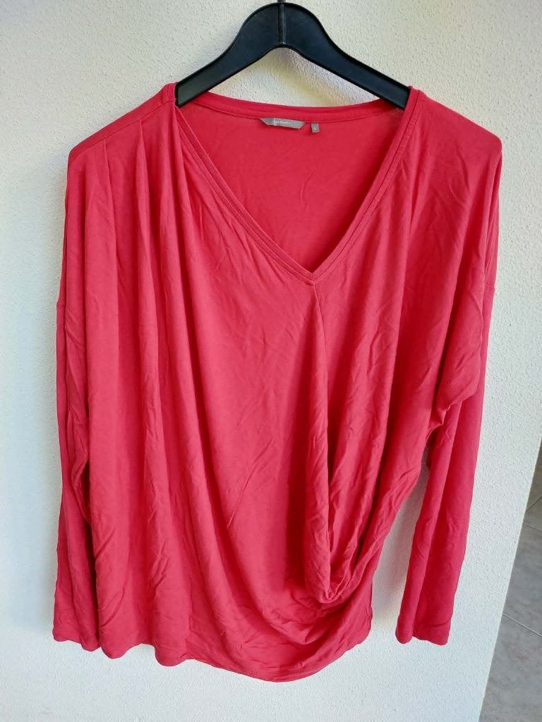 Sandwich rood shirt maat L., Zo goed als nieuw, Lange mouw, Sandwich, Rood