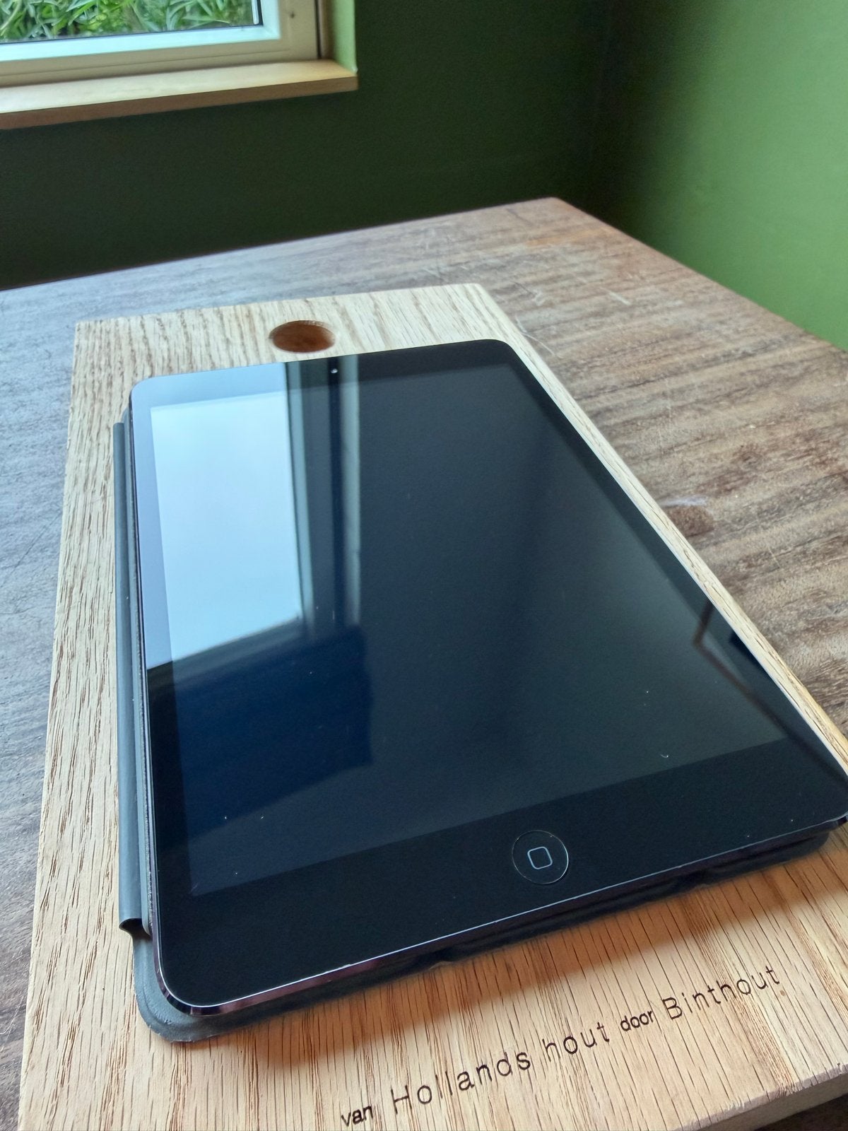 Apple iPad Mini 16GB A1432 met Apple magnetic hoes, Computers en Software, Apple iPads, Gebruikt, Ophalen of Verzenden, 7 inch of minder