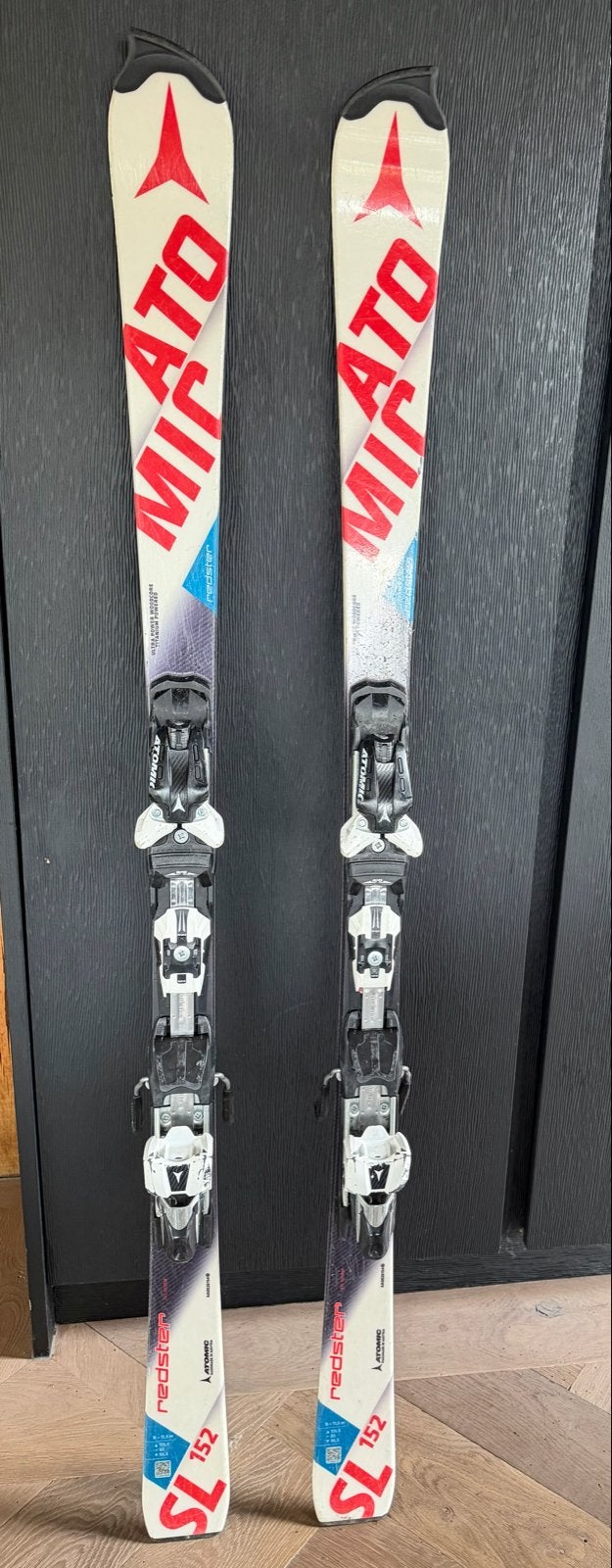 Atomic Redster SL 152 Ski's, 140 tot 160 cm, Ophalen of Verzenden, Zo goed als nieuw, Carve