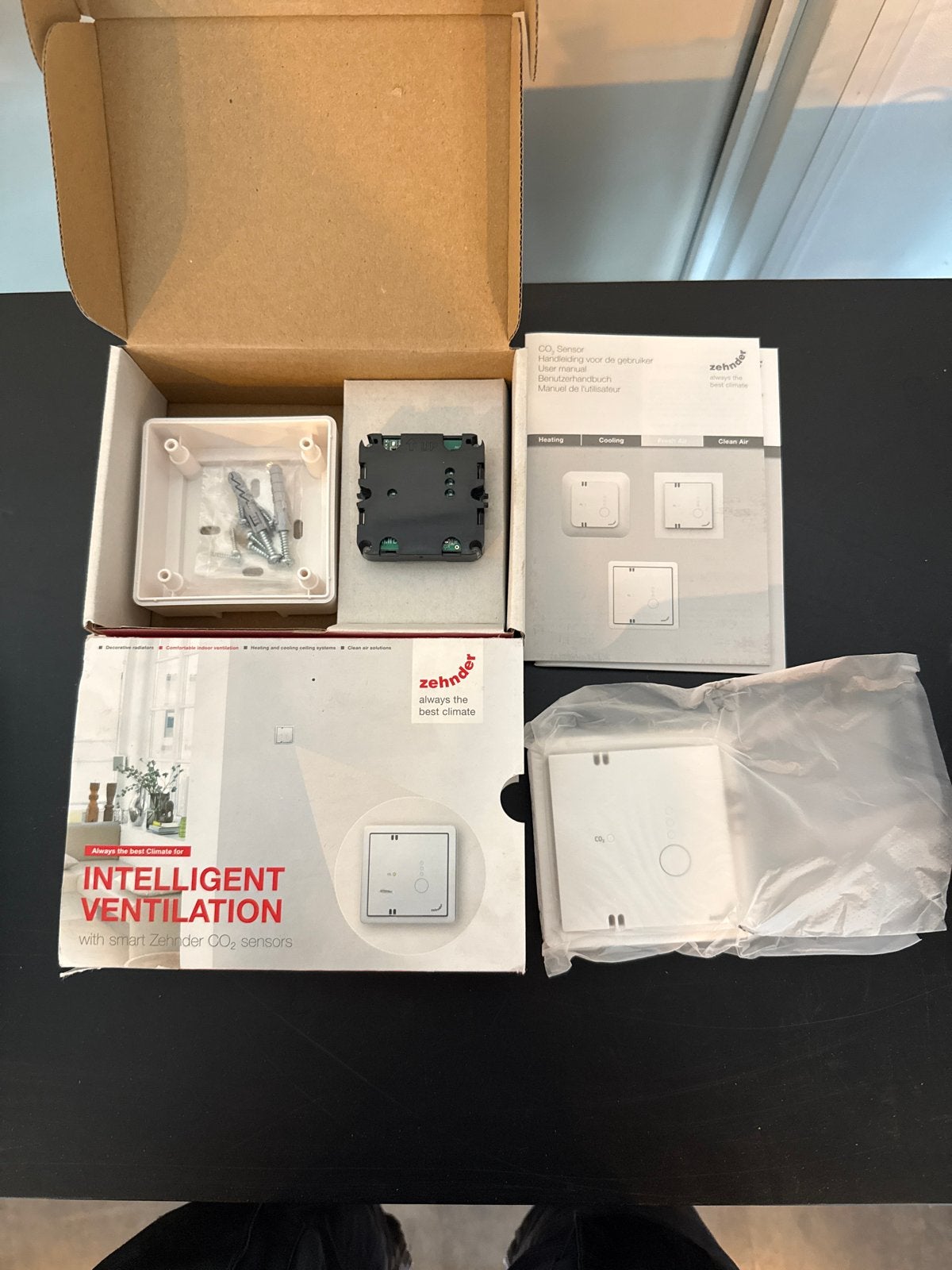 Nieuwe Zehnder CO2 bediening sensor voor ventilatie, Ophalen, Nieuw