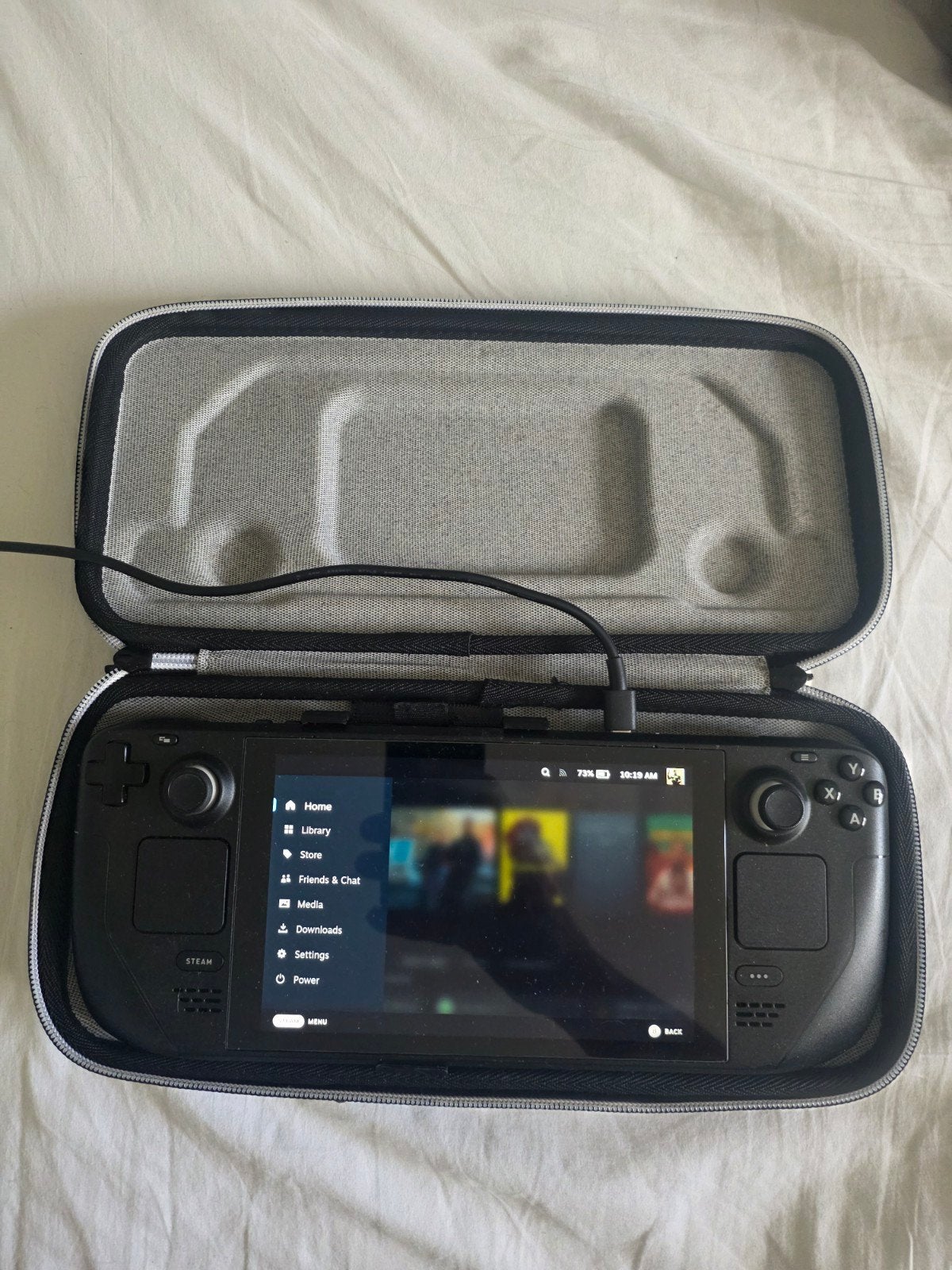 Steam Deck 512 GB LCD met 1TB SD kaart (1.5TB totaal), Ophalen of Verzenden, Valve, Zo goed als nieuw