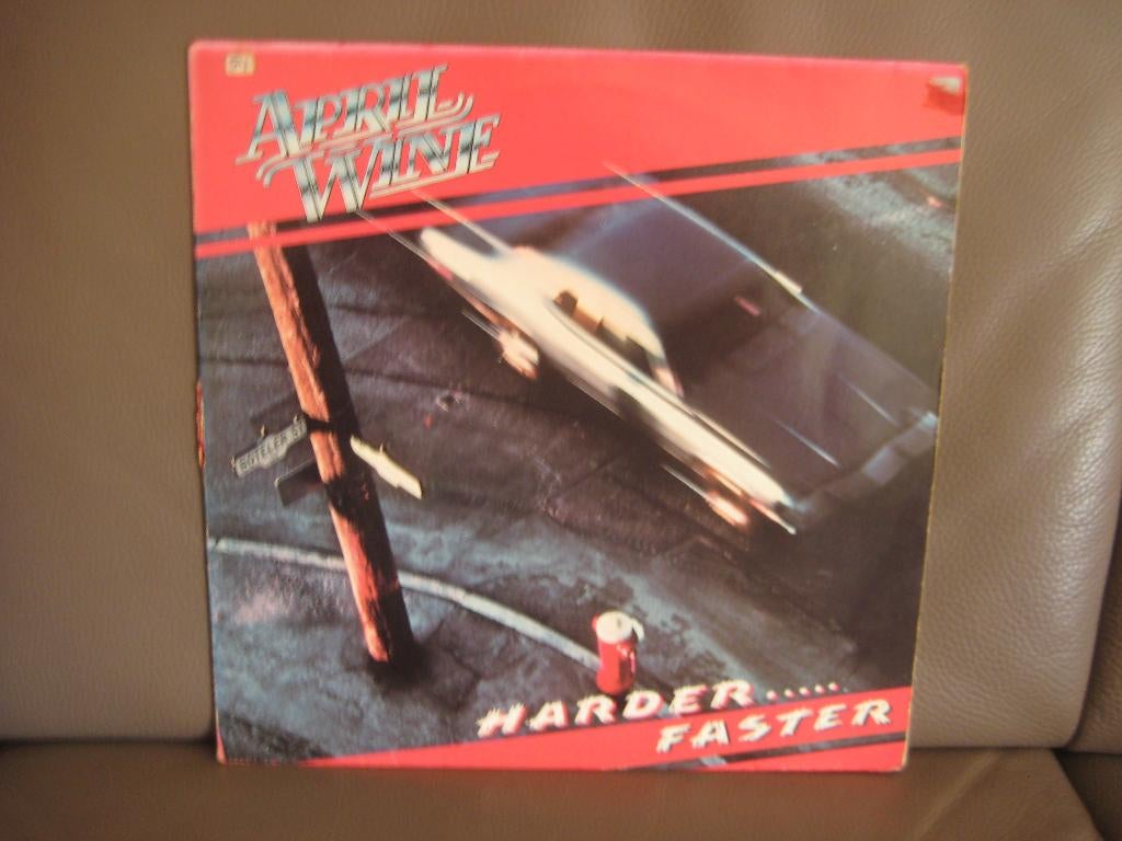 April Wine – Harder.....Faster, Ophalen of Verzenden, Gebruikt, 12 inch, Poprock