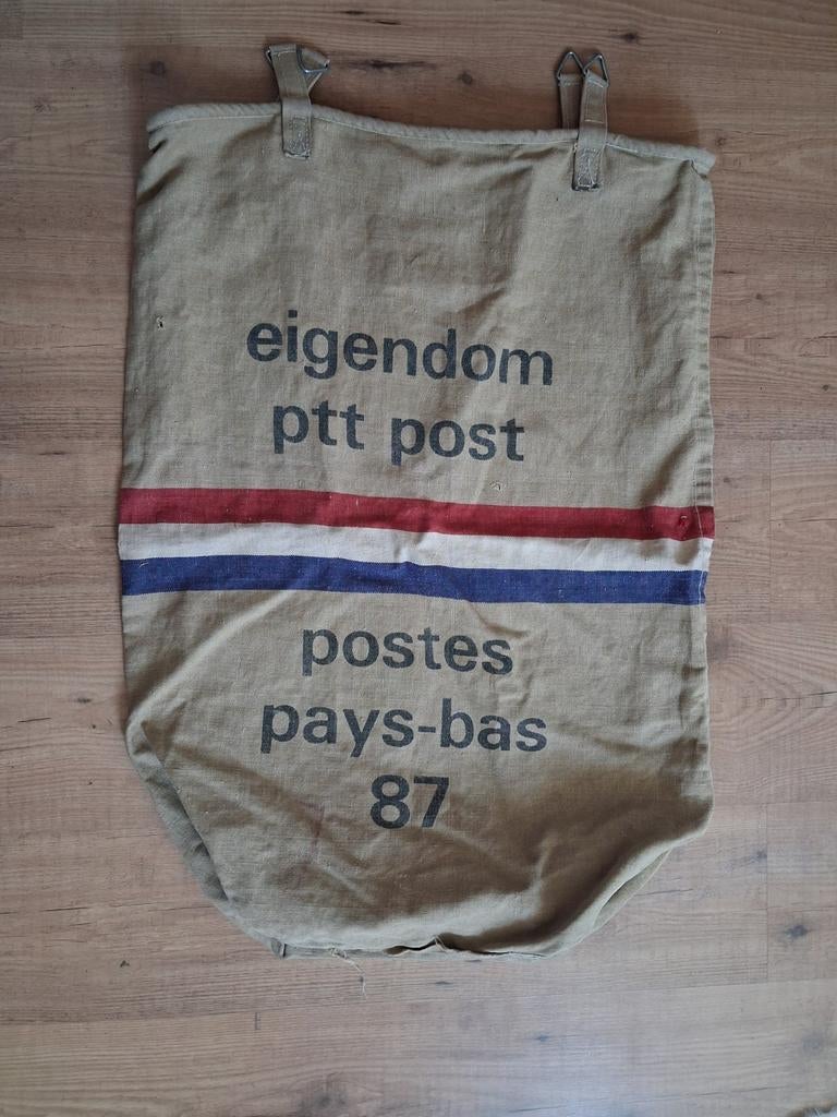 3 PTT Postzakken: Vlakke Bodem, Strakke Bodem & Miniatuur, Ophalen of Verzenden