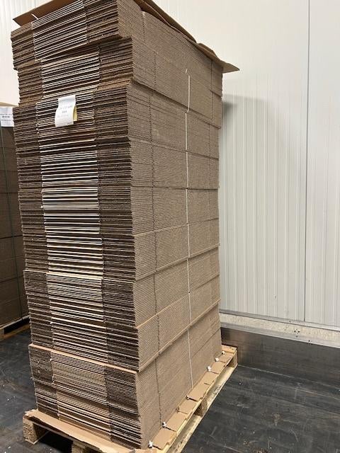 250 nieuwe kartonnen dozen 880x185x325 mm, Ophalen, Doos, Opvouwbaar, 75 tot 100 cm