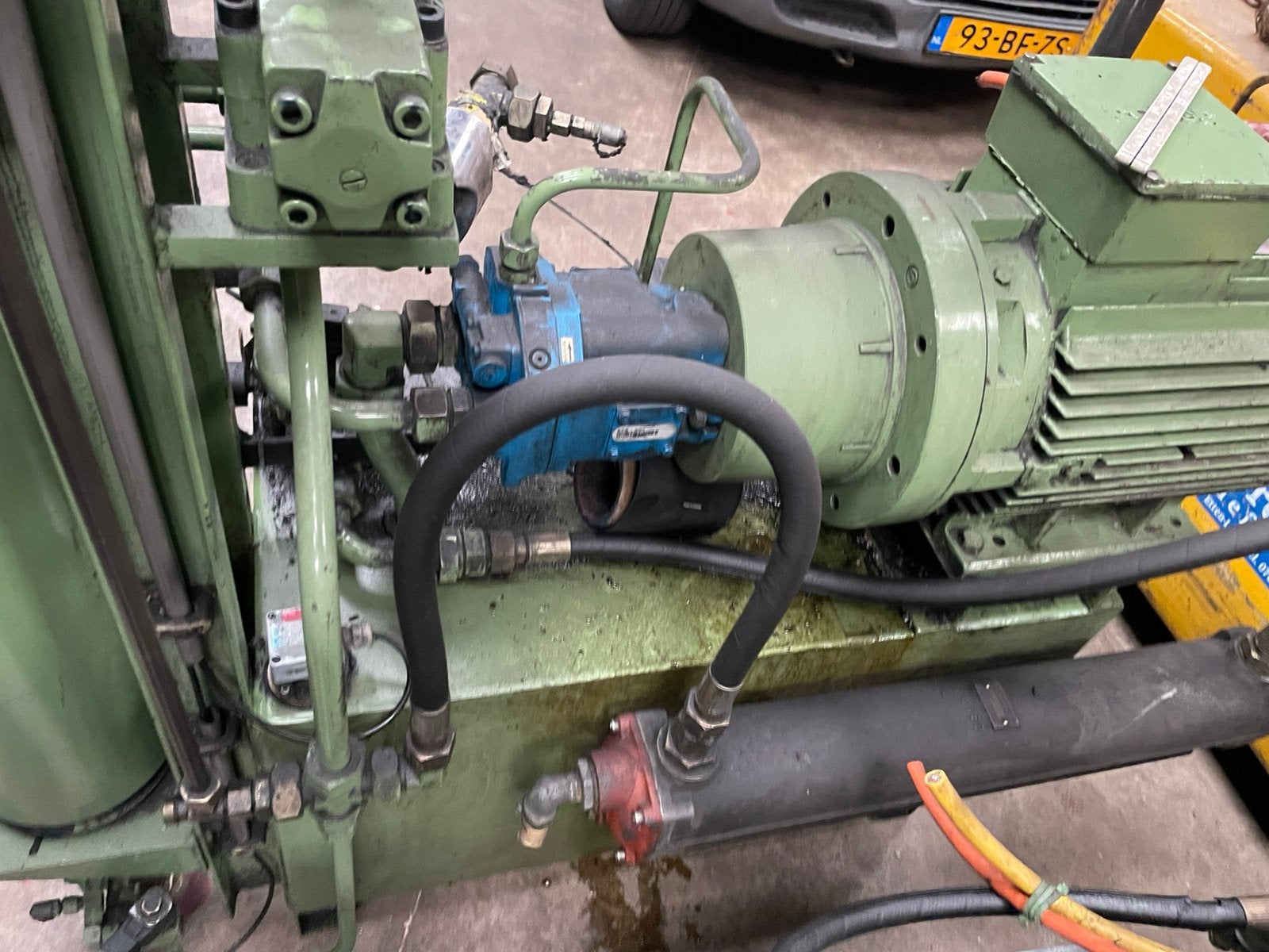 Hydrauliek unit, Ophalen, Gebruikt