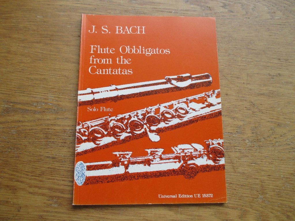 J.S. Bach - Flute Obbligatos from the Cantatas- dwarsfluit, Gebruikt, Klassiek, Dwarsfluit of Piccolo, Ophalen of Verzenden
