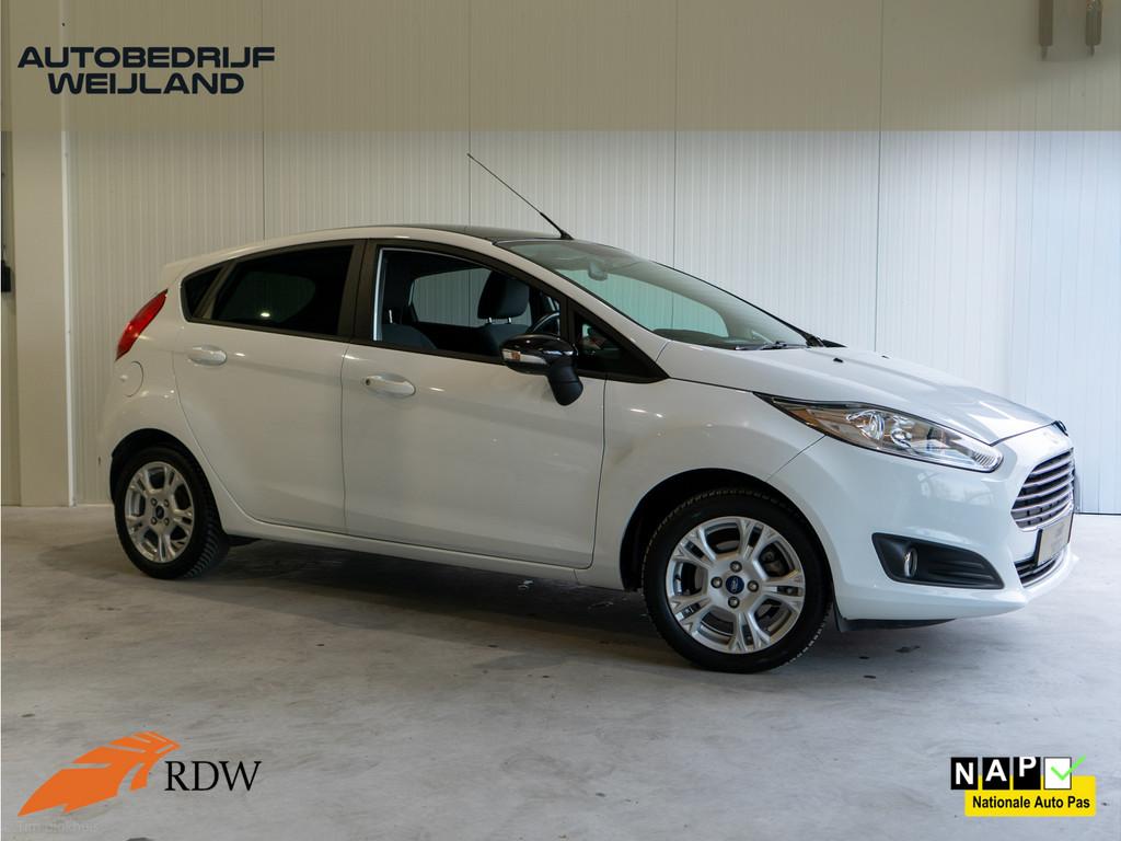Ford Fiesta 1.0 Black Edition Navigatie I Navi I NL-auto I R, Auto's, Ford, Bedrijf, Te koop, Fiësta, ABS, Airbags, Airconditioning