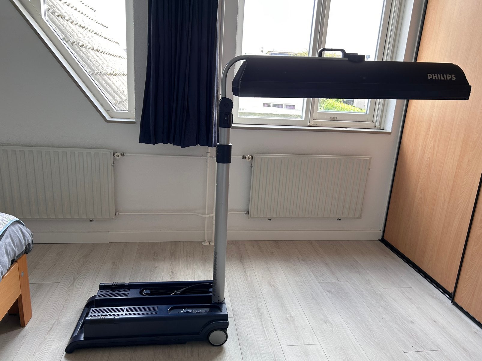Philips zonnehemel (verrijdbaar en compact), Ophalen, Gebruikt, Zonnebank enkelzijdig, Minder dan 10 lampen
