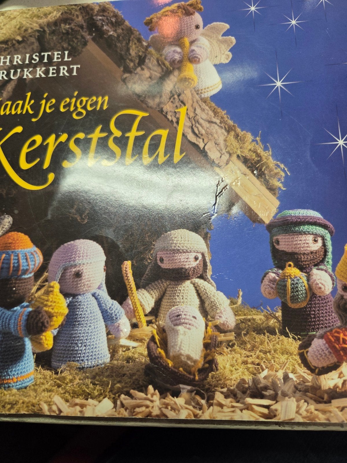 zolderopruiming Christel krukkert kerststal haken, Hobby en Vrije tijd, Ophalen of Verzenden, Gebruikt, Haken, Patroon of Boek