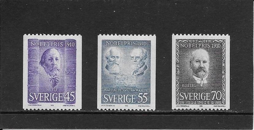 Zweden Nobelprijs winnaars, Ophalen of Verzenden, Zweden, Postfris