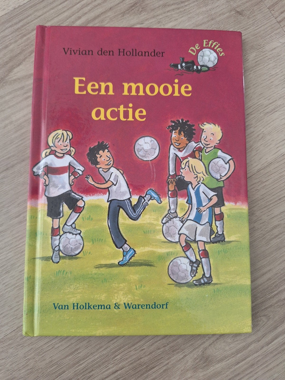 Leesboek E4 van Vivian den Hollander; Een mooie actie., Boeken, Ophalen of Verzenden