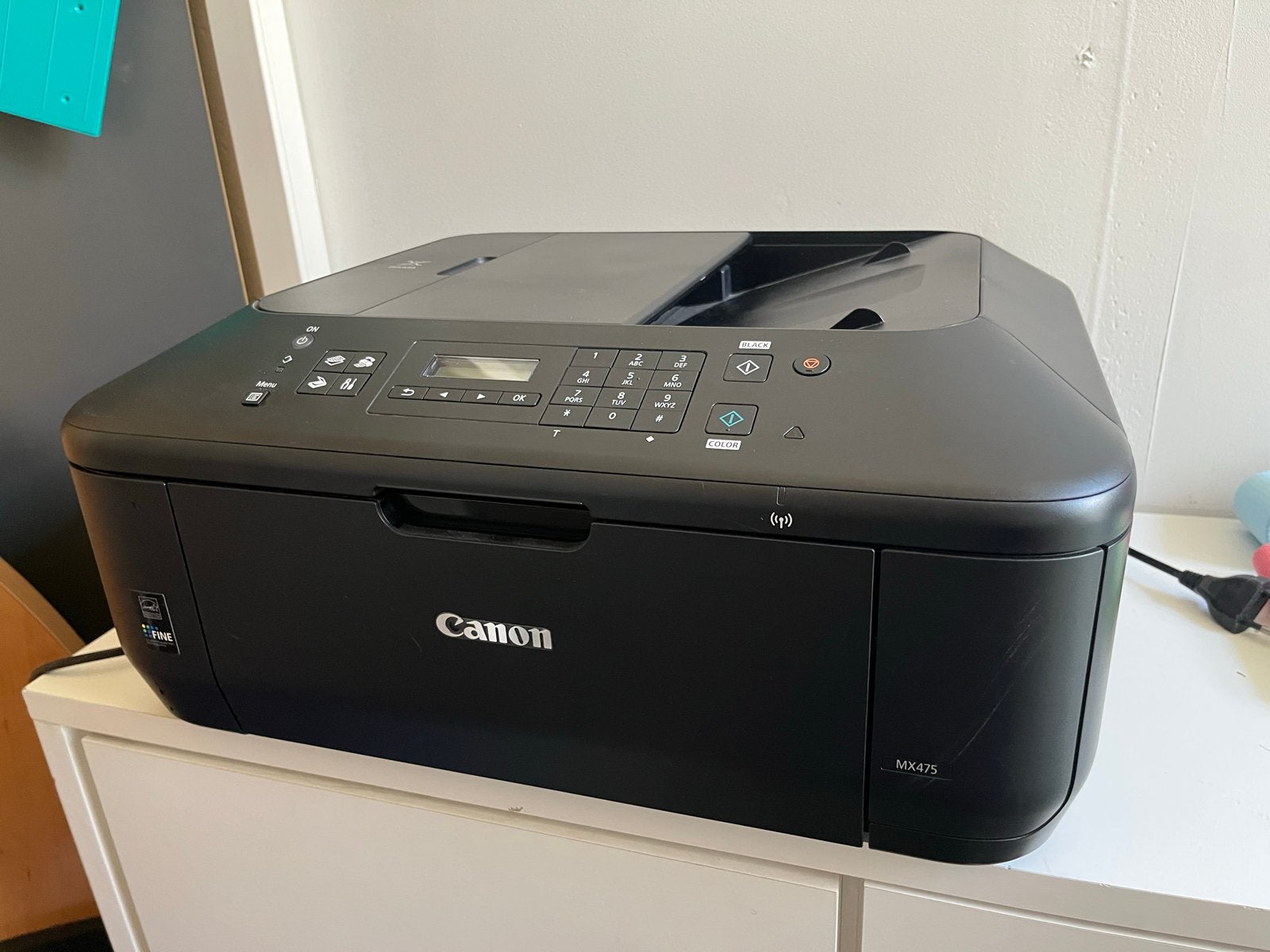 Canon MX475 All-in-One Inkjetprinter., Computers en Software, Printers, Ophalen, Gebruikt, Faxen, Inkjetprinter