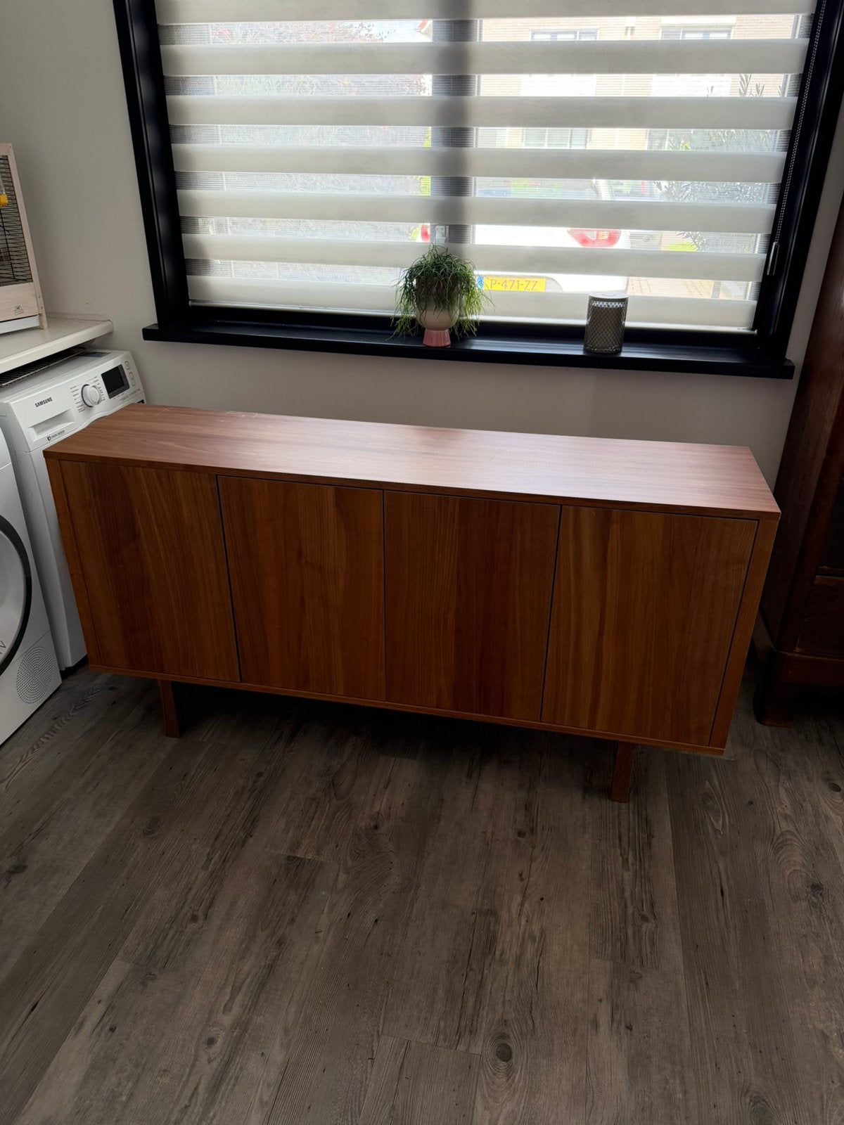 Ikea stockholm dressoir Walnootfineer, Ophalen of Verzenden, Zo goed als nieuw, 25 tot 50 cm