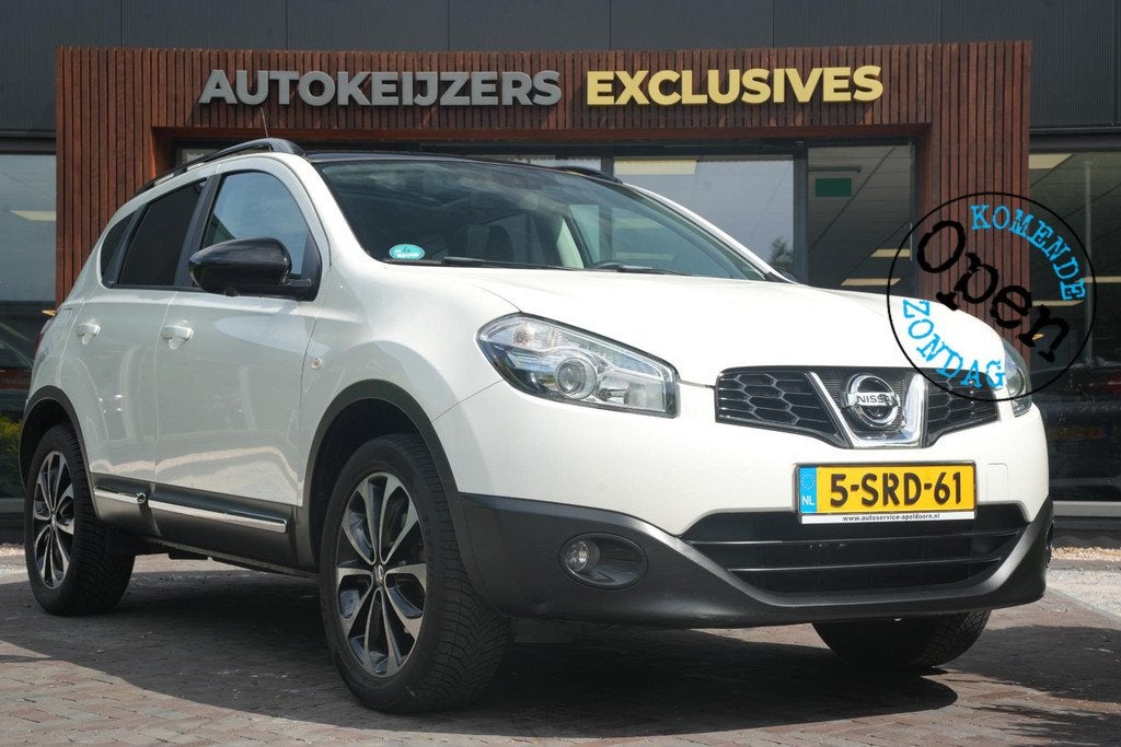 Nissan Qashqai 1.6 360 Pano trekhaak, Voorwielaandrijving, Gebruikt, 1225 kg, 4 cilinders