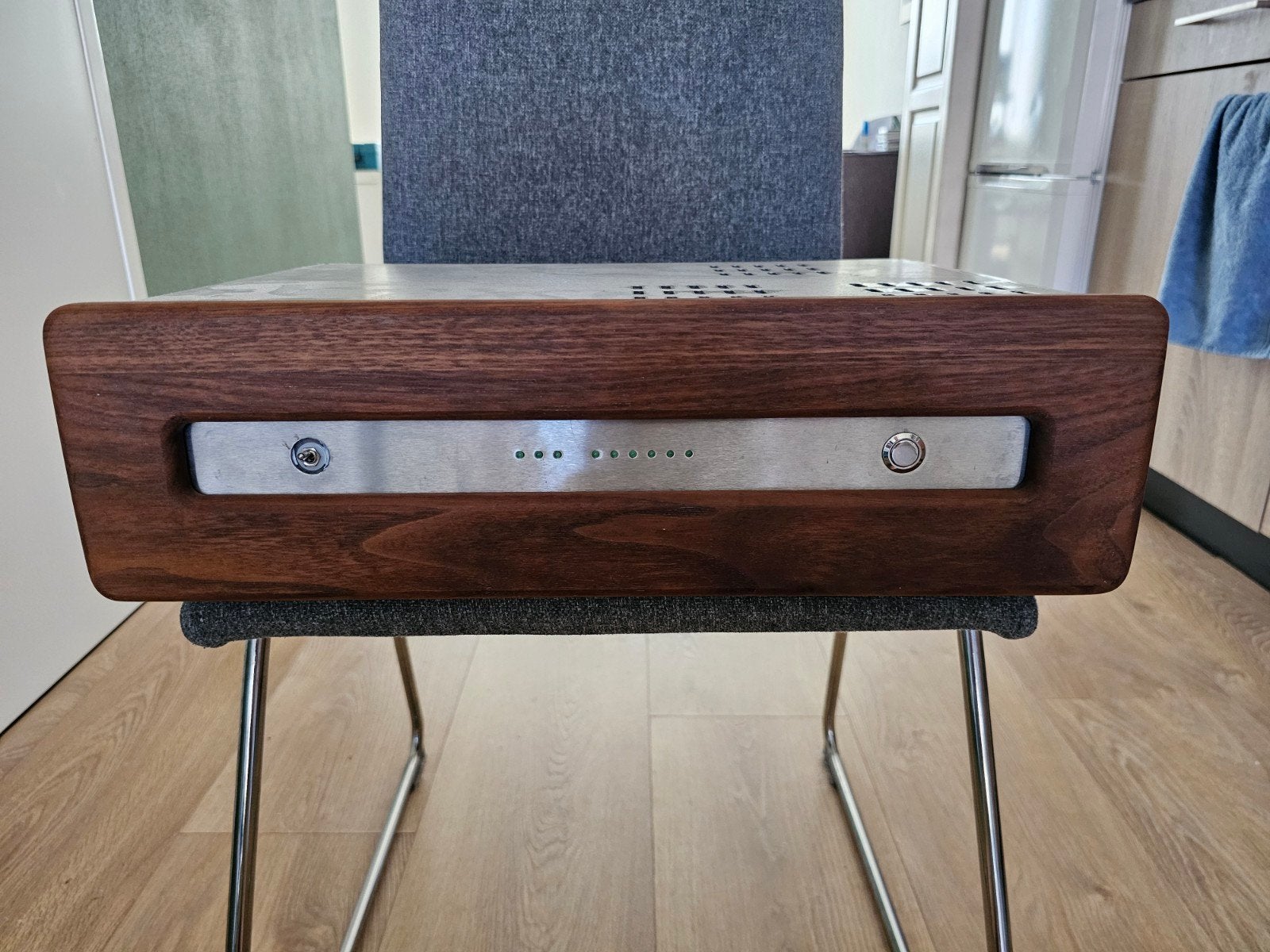 DDDac1794 mk3 USB S/PDIF DAC - RVS behuizing, Ophalen of Verzenden, Zo goed als nieuw