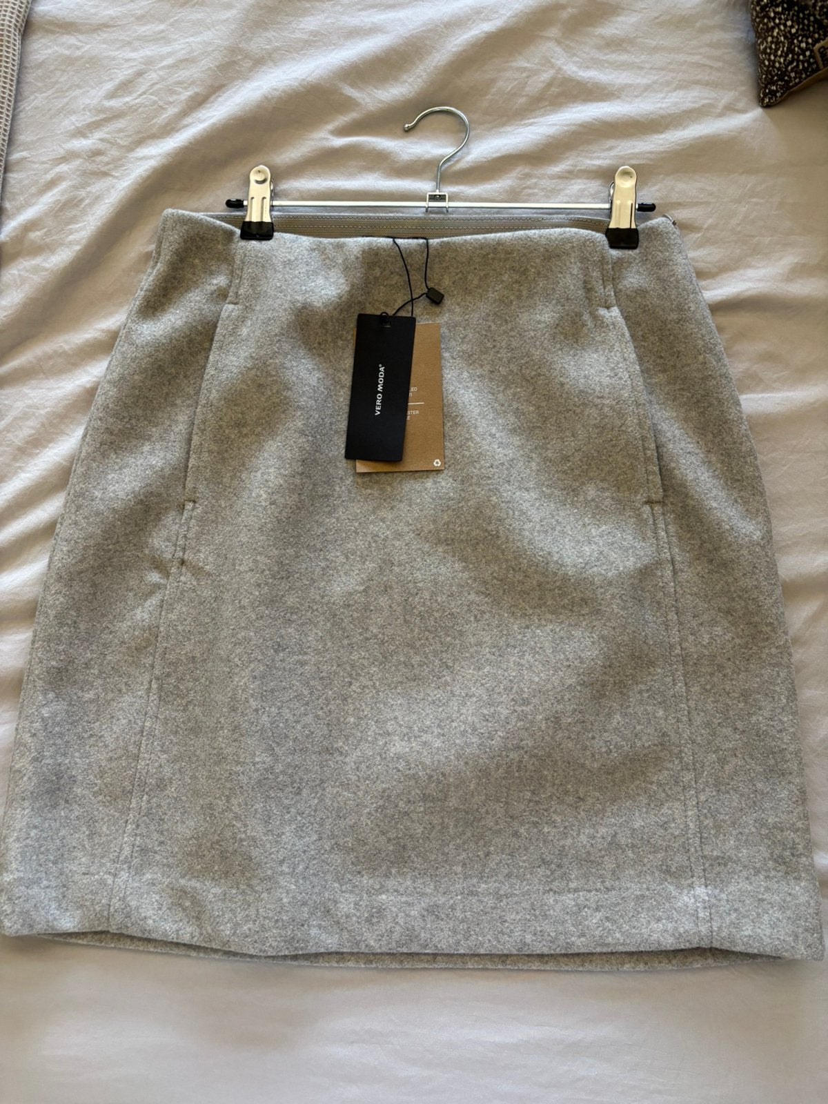 Vero moda rok, Maat 38/40 (M), Nieuw, Ophalen of Verzenden, Grijs