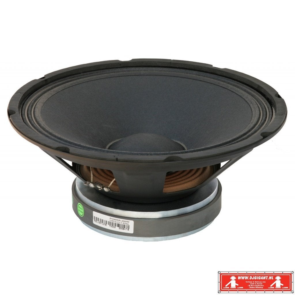 Losse woofer 12", Ophalen of Verzenden, 150 watt of meer, Subwoofer, Overige merken