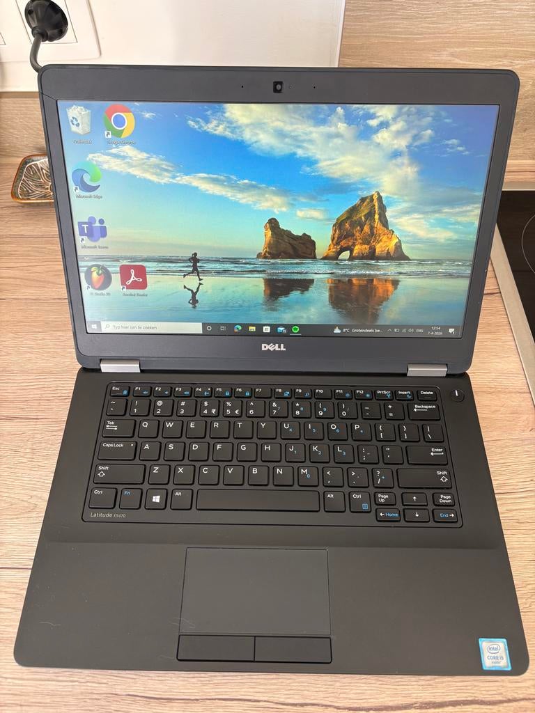 Dell Latitude E5470 laptop, Computers en Software, Windows Laptops, Gebruikt, Minder dan 4 GB, Qwerty, 14 inch