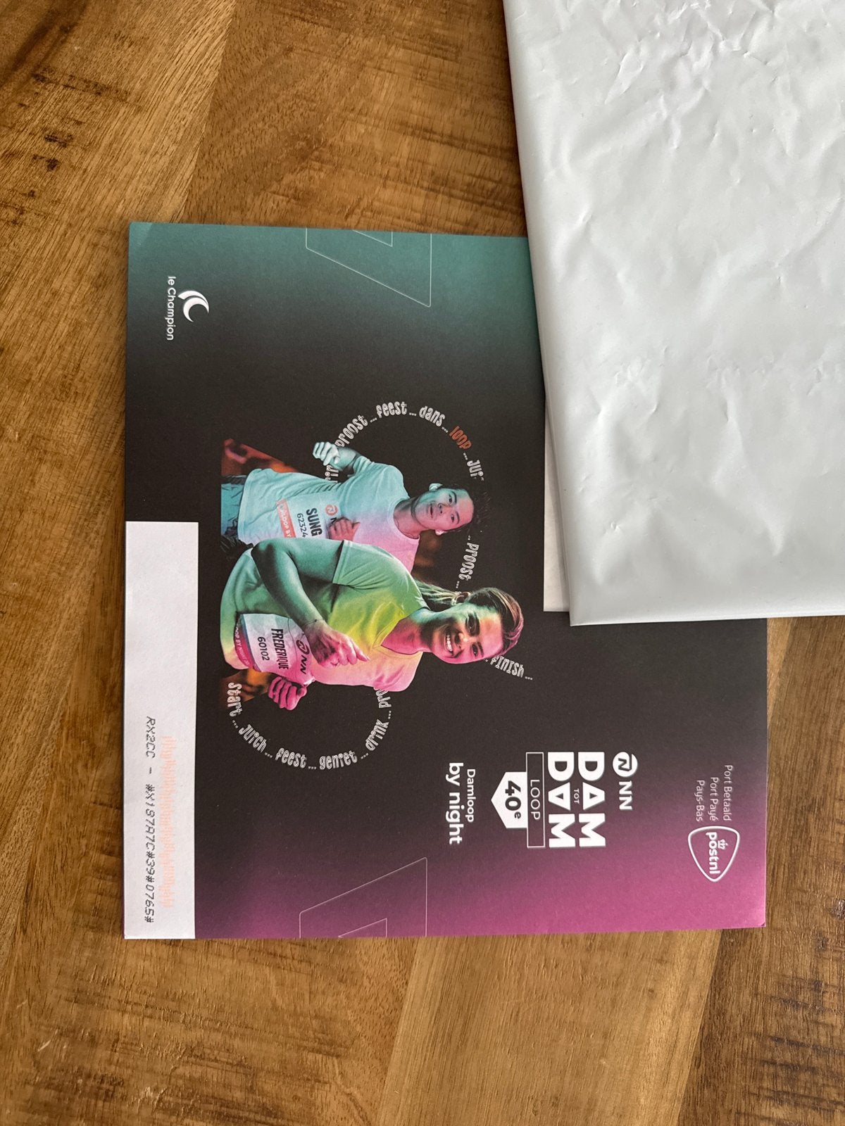 Startbewijs NN Damloop by Night, Tickets en Kaartjes