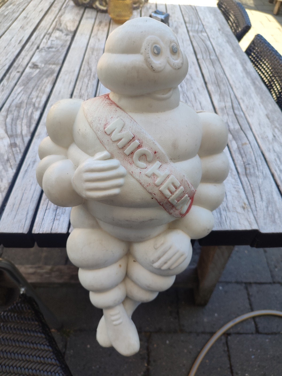 Michelin Bibendum, Ophalen, Reclamebord