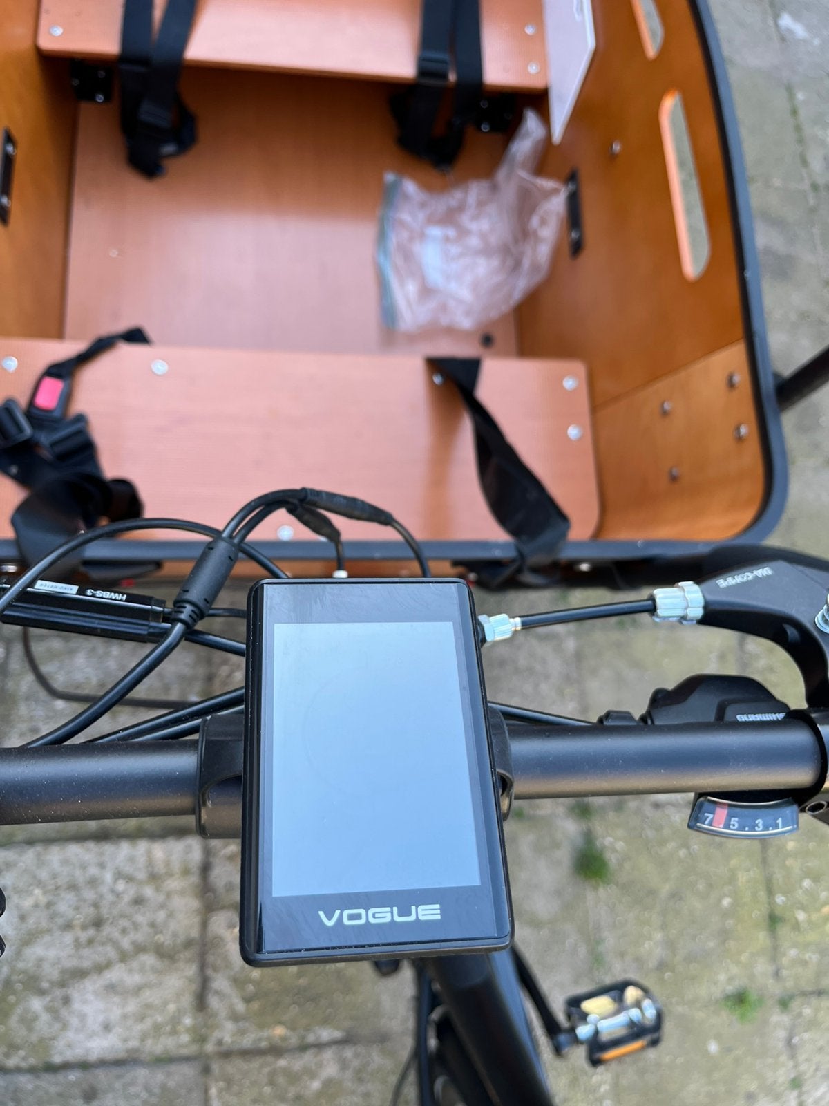 Vogue bakfiets new, Ophalen, Zo goed als nieuw, 4 kinderen of meer