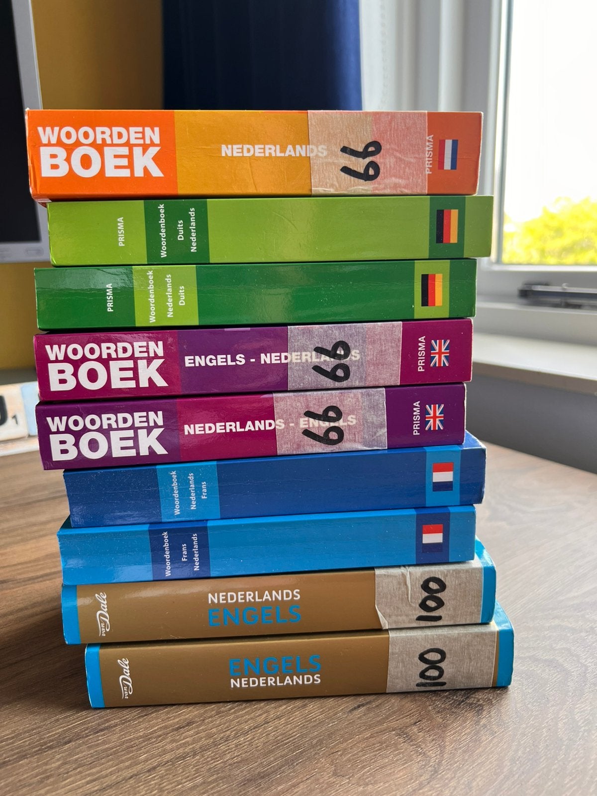 Woordenboeken eng-dui-fra-ned, Ophalen, Gelezen, Algemeen