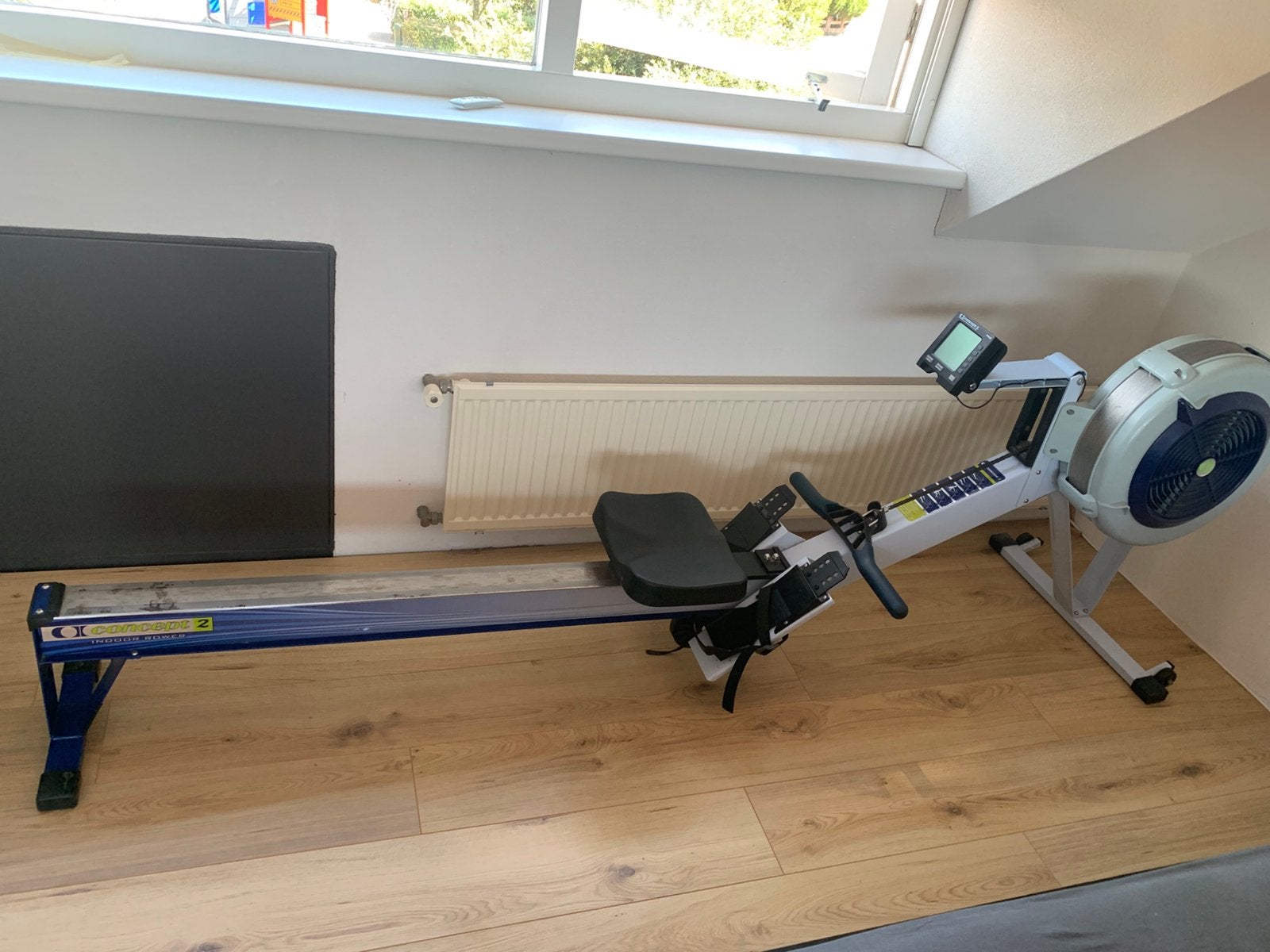 Concept2 model D met PM3, Ophalen, Gebruikt, Aluminium, Roeitrainer
