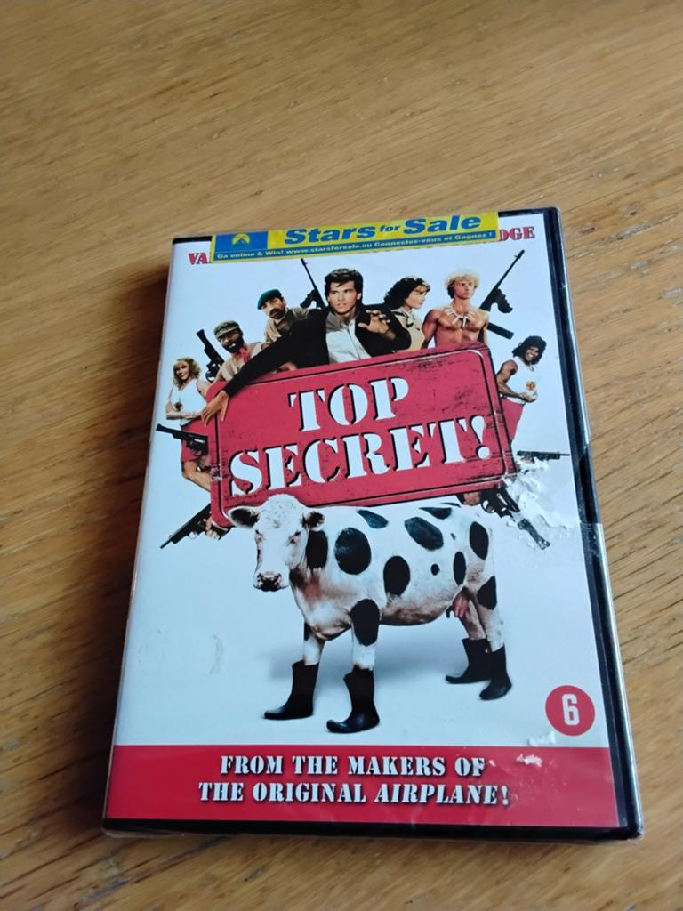 Top secret !(nieuw in verpakking)., Vanaf 6 jaar, Ophalen, Nieuw in verpakking, Komedie