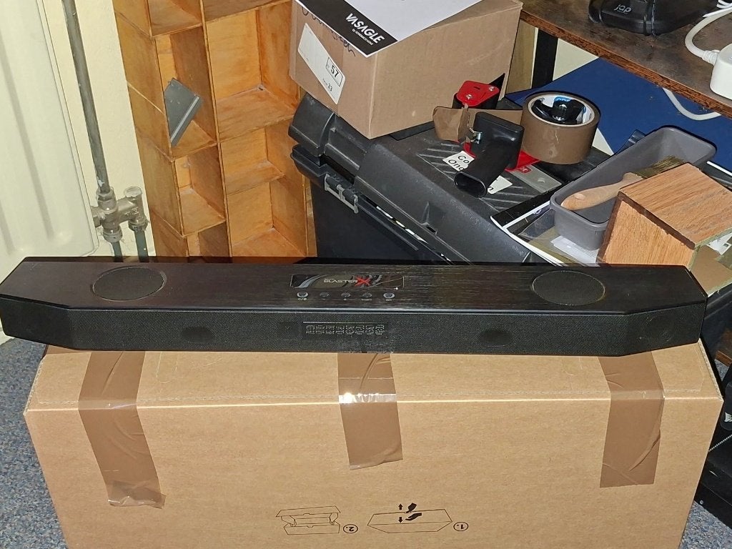 Katana Soundbar Blaster X, Ophalen, Zo goed als nieuw, Audiokanaal 5.1, Creative