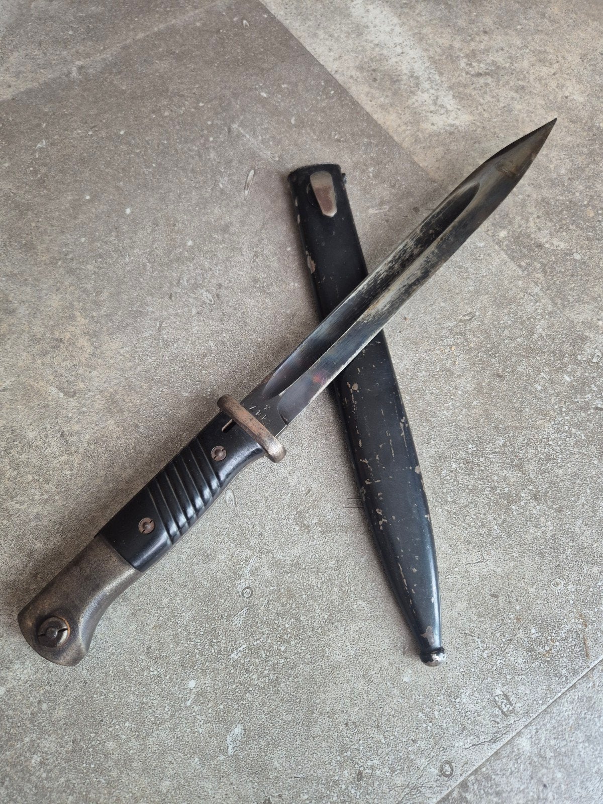 K98 bajonet 1942, Verzamelen, Ophalen of Verzenden, Landmacht, Duitsland, Mes of Dolk