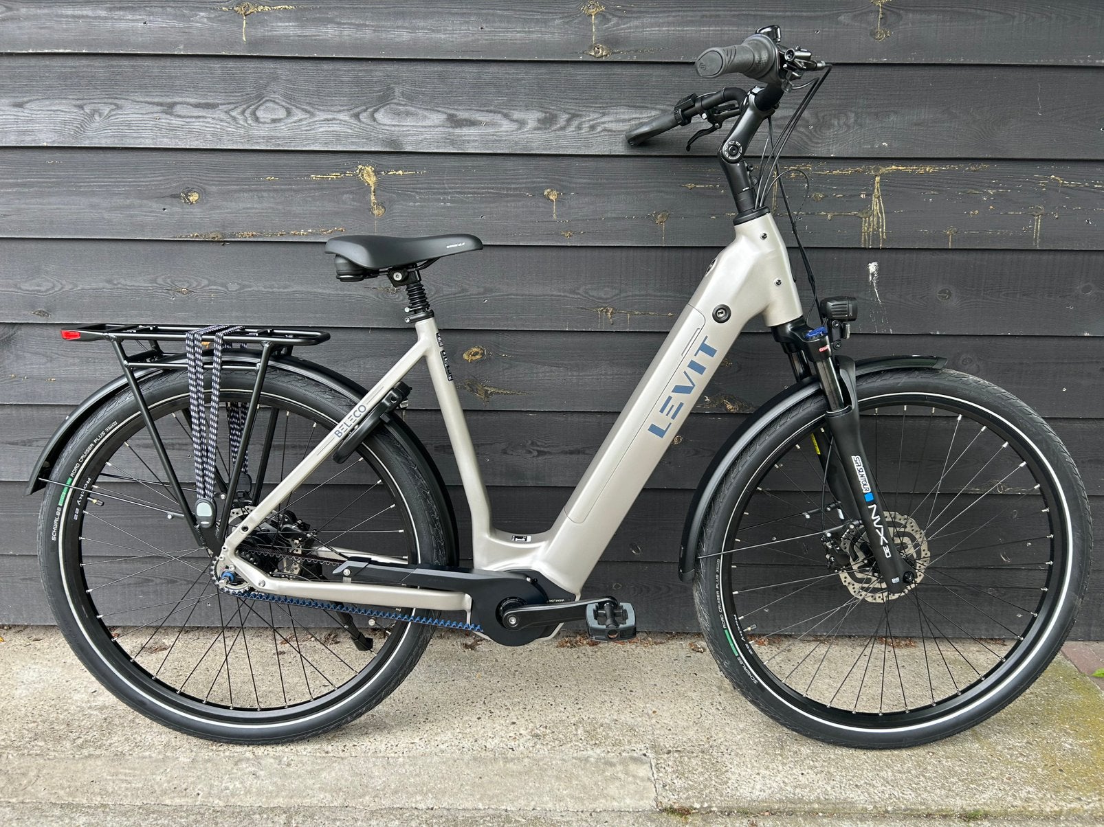 Levit Beleco 5 75nm middenmotor! 4 jaar garantie!, 53 tot 56 cm, (Extra) lage instap, Nieuw, Schijfrem