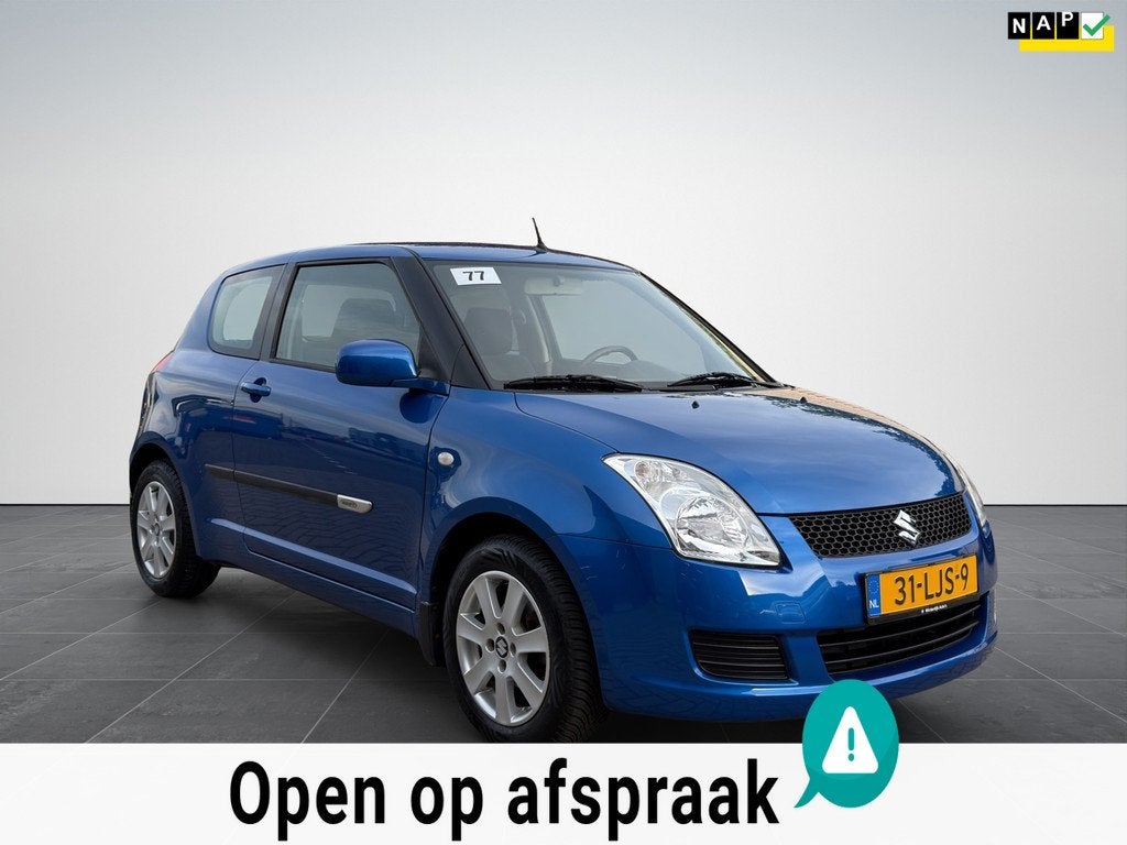 Suzuki Swift 1.3 Cool Airco|1e Eigenaar|Suzuki Onderhouden, Gebruikt, 31 €/maand, Swift, Origineel Nederlands