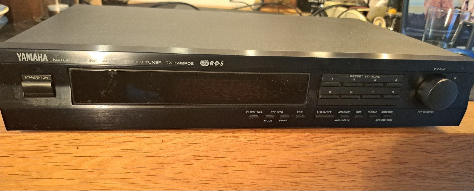 Yamaha TX-592RDS Tuner - Hoogwaardige Radio Ontvanger, Ophalen, Gebruikt, Analoog