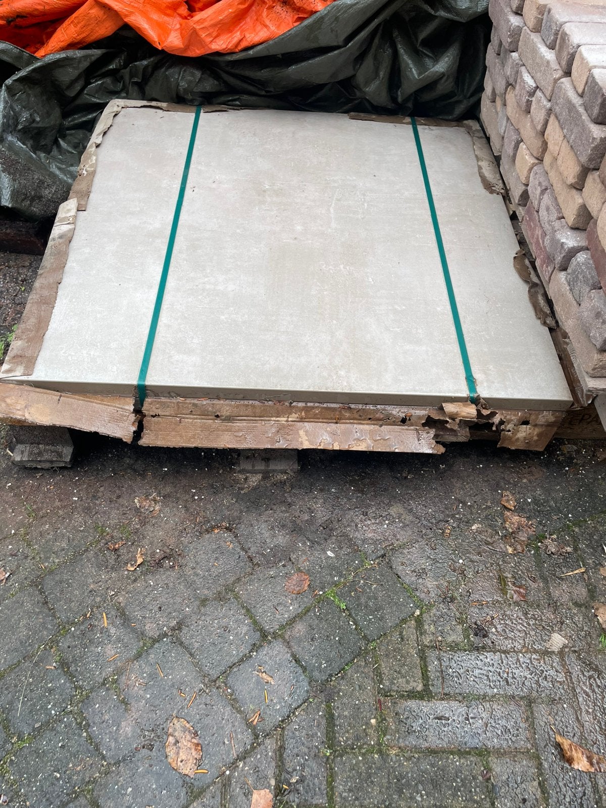 Excluton - keramische tegels 90x90x3 cm -Turijn, Ophalen, Keramiek, Nieuw, Minder dan 5 m²