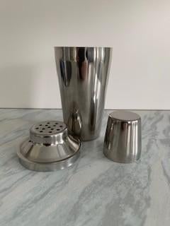 Cocktail Shaker Mixen van drank RVS NIEUW, Overige typen, Ophalen of Verzenden, Metaal, Nieuw