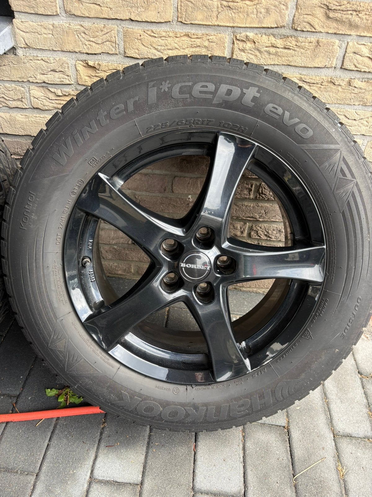 Borbet velgen Winterbanden / All-season / Mazda CX5, Auto-onderdelen, Ophalen, Gebruikt, Banden en Velgen, 17 inch