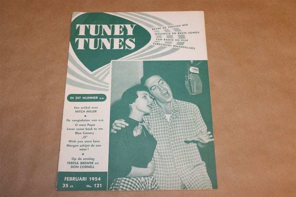 Tuney Tunes - No. 121 - Februari 1954, Ophalen of Verzenden, 1940 tot 1960, Knipsel(s)