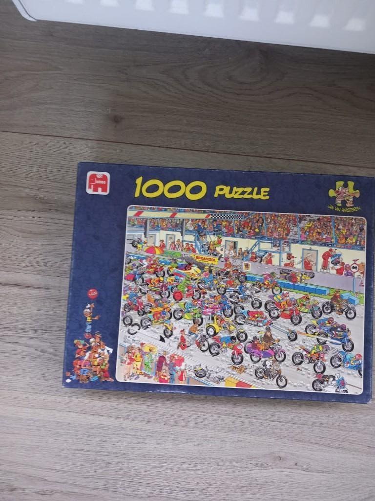 Jan van Haasteren puzzel, 1000 stukjes, Ophalen of Verzenden, 500 t/m 1500 stukjes, Zo goed als nieuw, Legpuzzel