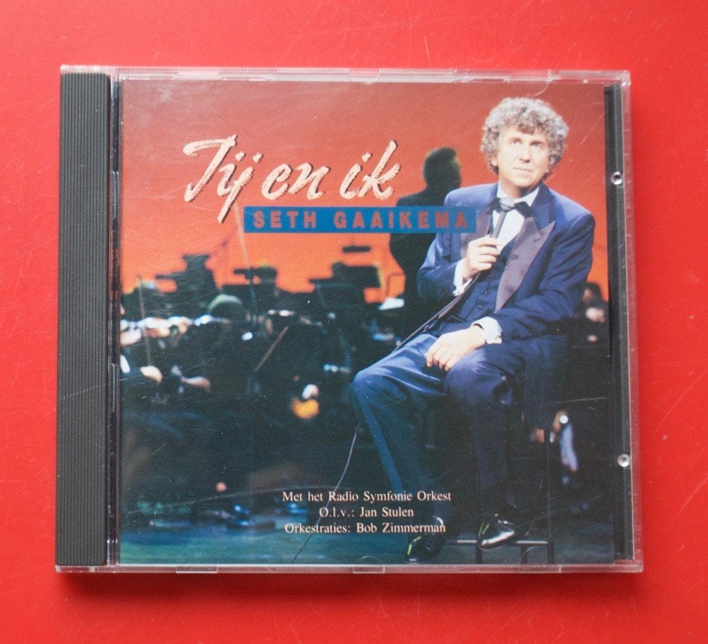 cd Seth Gaaikema Jij en ik mmv Radio Symfonie Orkest, Ophalen of Verzenden, Gebruikt