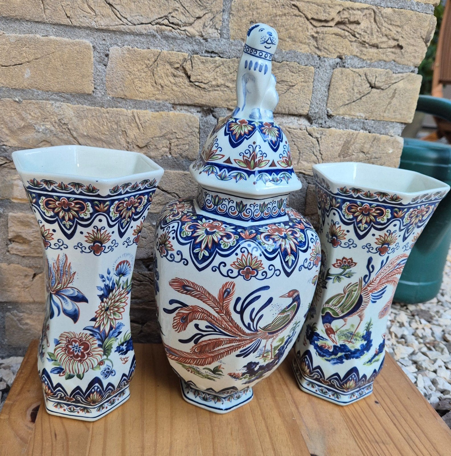 Boch Vieux Rhodes Handworked Kaststel, Ophalen