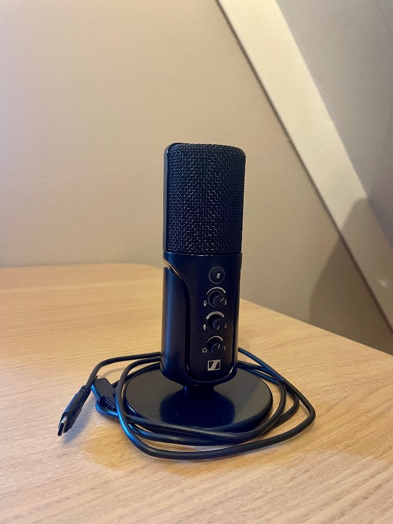 Sennheiser USB microfoon, Muziek en Instrumenten, Microfoons, Ophalen of Verzenden, Zo goed als nieuw, Studiomicrofoon
